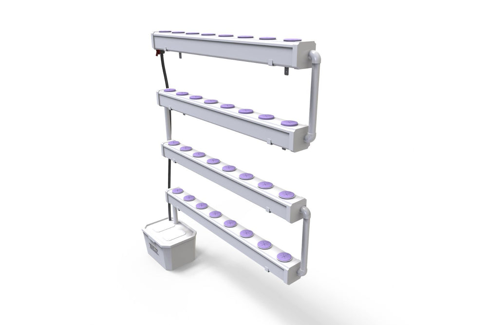Wally 32 – Hydroponic Vertical System for Growing 32 Greens and Fruits