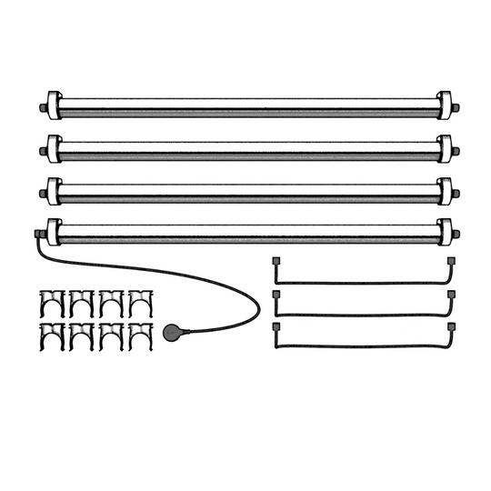 Wally 32 Grow light kit 4000K+HR